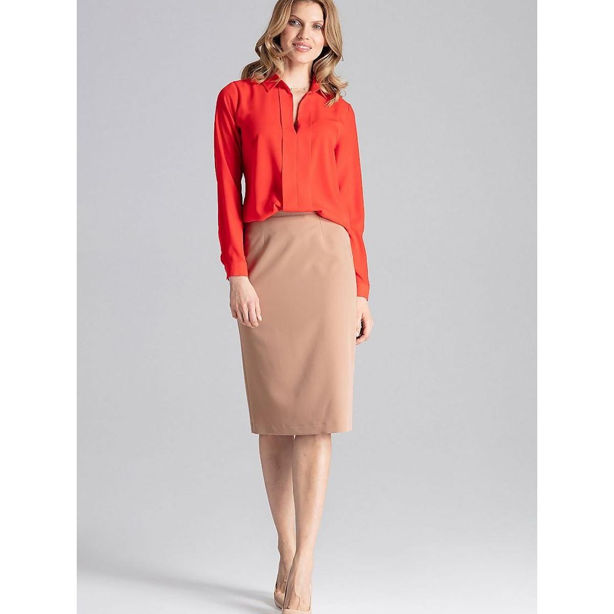 Figl, Damen, Bluse, Bluse, Rot, (S)