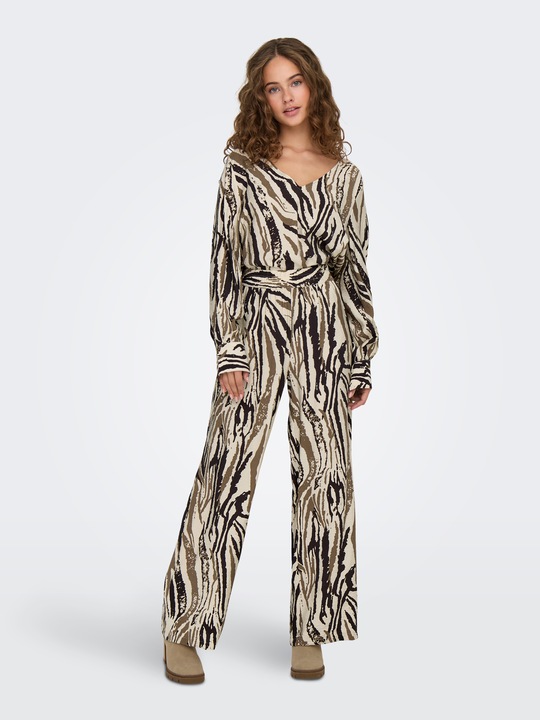 Image du produit JdY JDYTROYA Taille moyenne Coupe droite Slim Fit Pantalon (XXL)