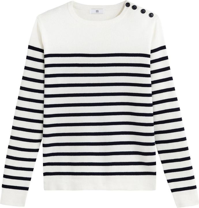 Produktbild La Redoute Collections Gestreifter Pullover (XS)