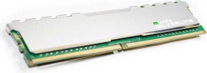 Actual product image Mushkin DDR4 - 32 GB -3200 - CL - 22 - Single, Silverline (sidabrinis, MSL4U320NF32G) (1 x 32GB, 3200 MHz, DDR4-RAM, DIMM)