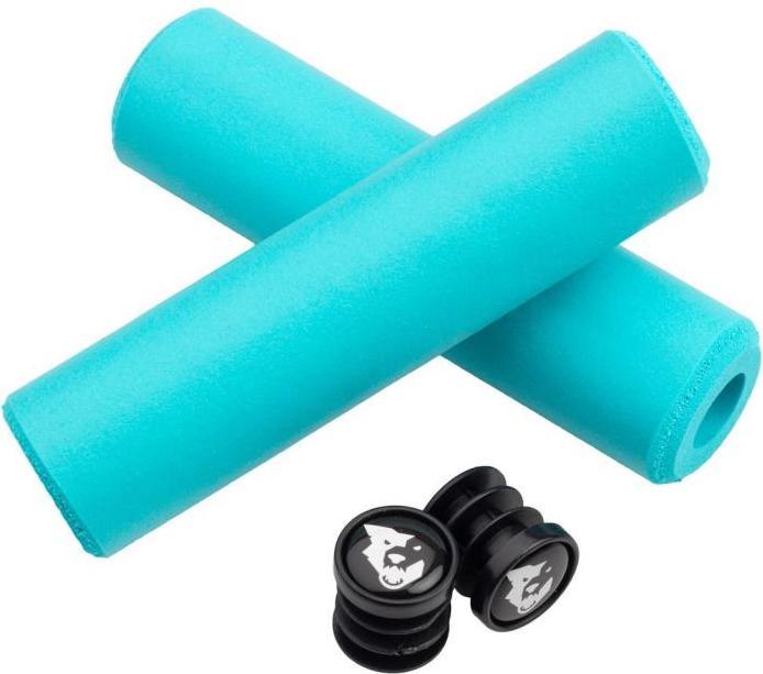 Actual product image Wolf Tooth Fat Paw Grips 9.5mm turquoise