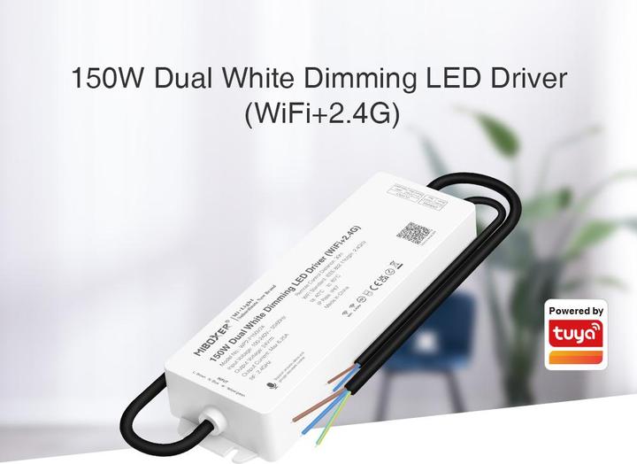 Image du produit Milight Pilote dimmable 24V 150W KW/WW radio + WLAN IP67