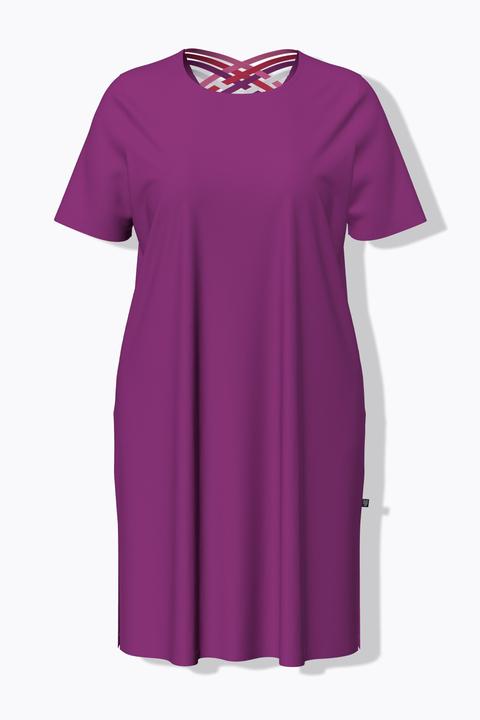 Produktbild Ulla Popken Bigshirts, 2er-Pack, Rundhals/V-Ausschnitt, Halbarm (46)
