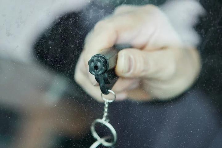 Actual product image Guard Emergency tool LIFEGUARD whistle belt knife glass breaker (YC-004-BL)