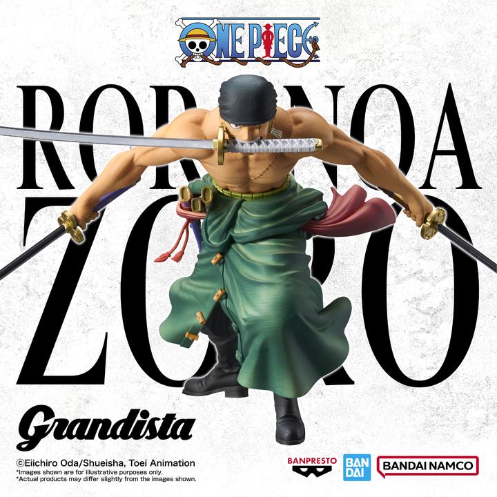 Immagine prodotto Banpresto One Piece - Roronoa Zoro Grandista Nero