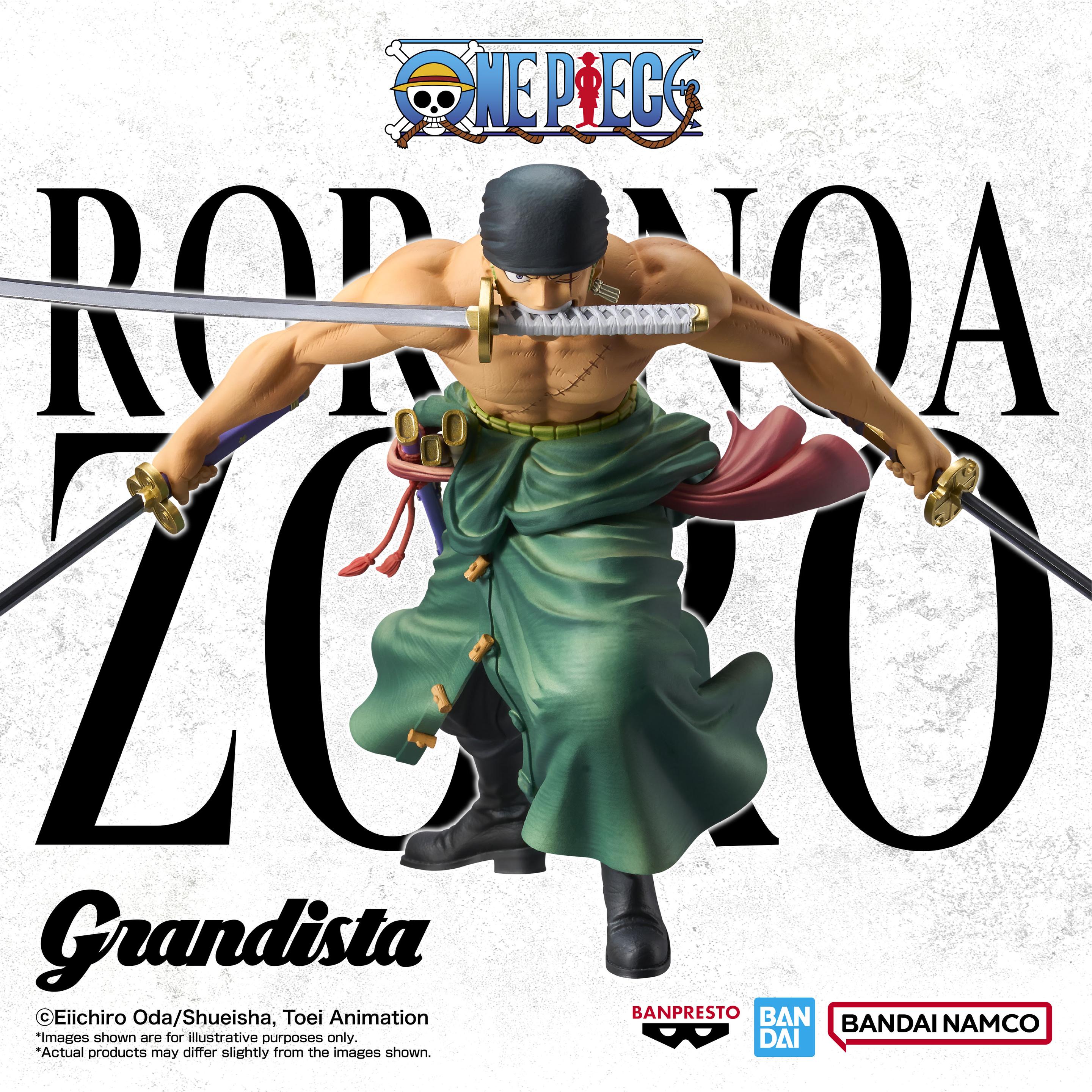 Thumbnail - Banpresto One Piece - Roronoa Zoro Grandista Nero