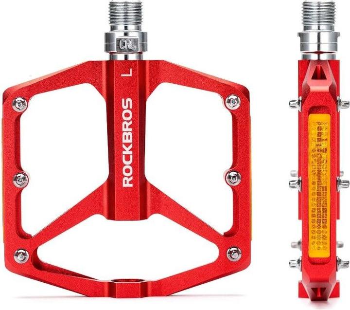 Produktbild Rockbros bicycle pedals 37210003003 red