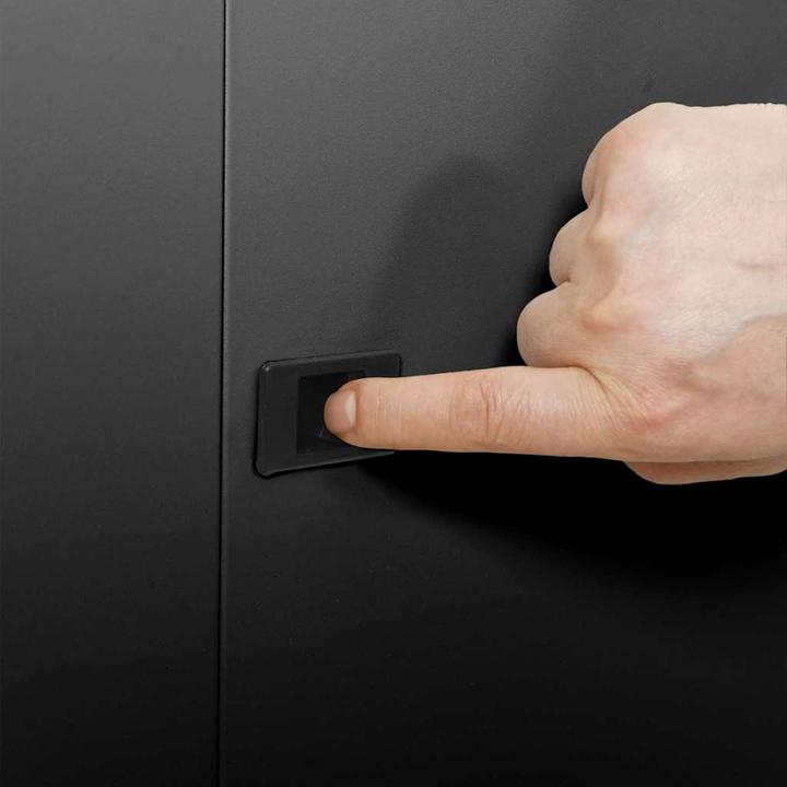 Actual product image vidaXL Netzwerkschrank (15 RU, 19 inch rack)