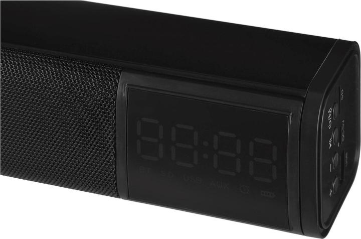 Actual product image Adler AD 1191 Clock Speaker, Black (15 h, USB power delivery)