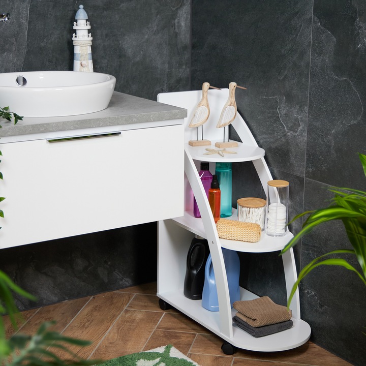 Immagine prodotto Relaxdays Carrello per-bagno