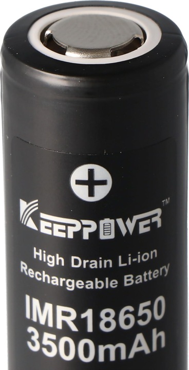 Produktbild Keeppower Akku IMR18650 - (Flat Top) (1 Stk., 18650, 3500 mAh)
