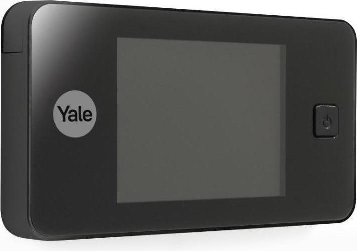 Yale YA-05001432-5511 - Spia digitale per porte DDV 500, display da 3,2 pollici, nero (Digitale)