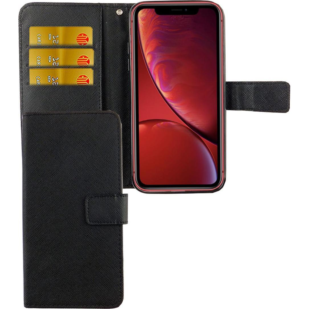 Thumbnail - König Design Hülle Handy Schutz für Apple iPhone XR Case Cover Tasche Wallet Etui Handyhülle (Apple iPhone XR), Smartpho...