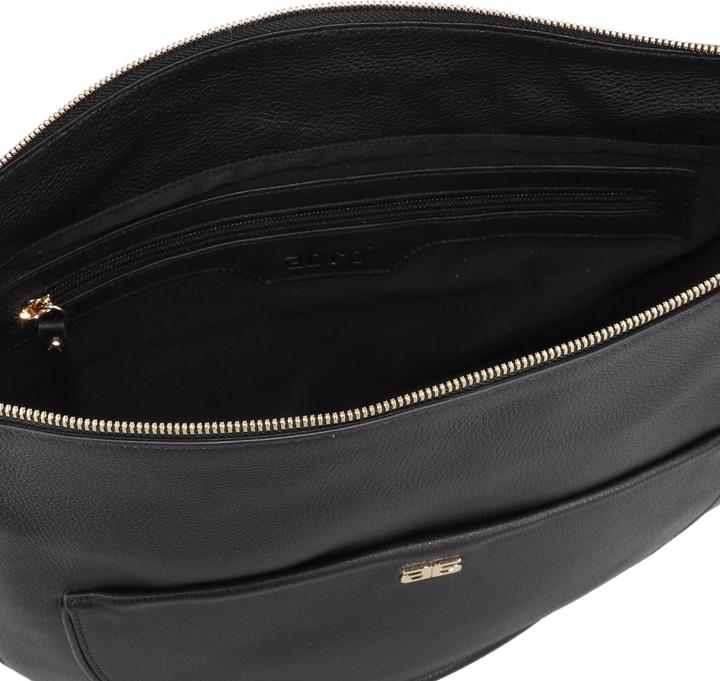 Actual product image Abro Dalia leather shoulder bag 34 cm