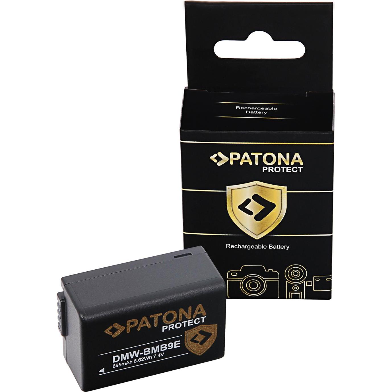 Patona Batterie Di Ricambio Accu (Batteria Della Fotocamera), Alimentatore Fotocamera, Nero