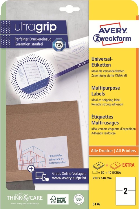 Productafbeelding Avery Universeel