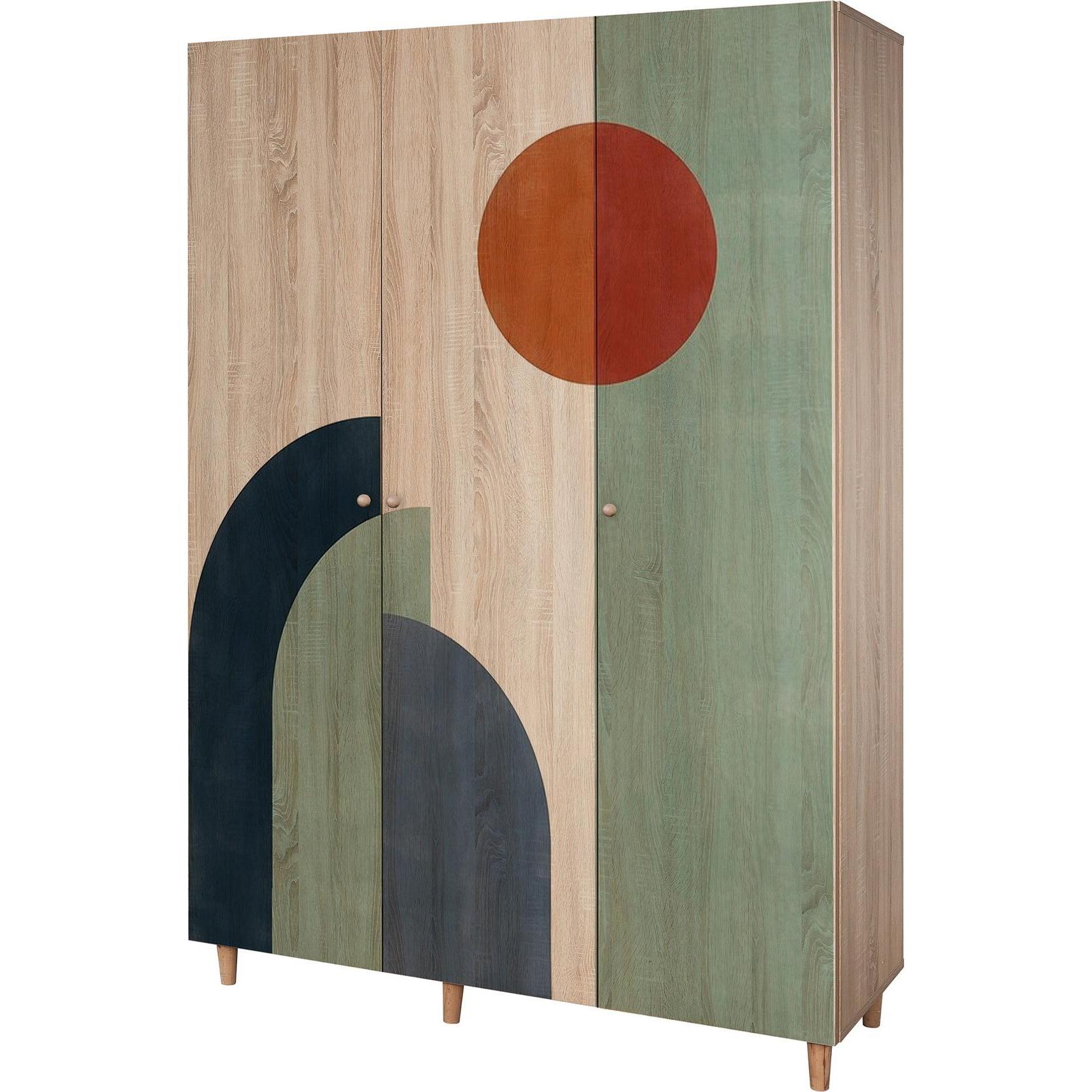 Homitis, Kleiderschrank, Lena (135 x 192 x 52 cm)