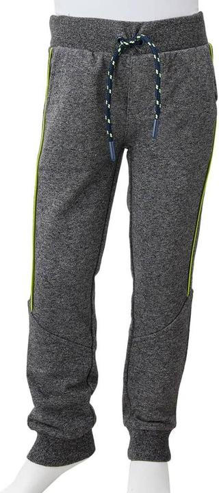 Produktbild vidaXL Kinder-Trainingshose Grau Melange 116,Material: 80 (116)
