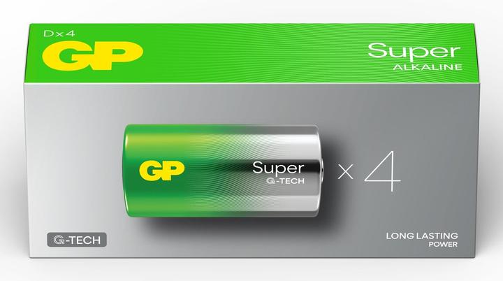 Produktbild GP Batteries GPPCA13AS112 Mono (D)-Batterie Alkali-Mangan 1.5 V 4 St. (4 Stk., D)