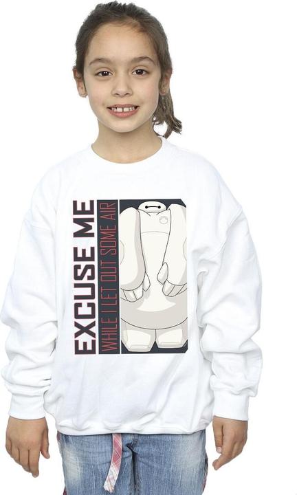 Produktbild Disney Big Hero 6 Baymax Excuse Me Some Air Sweatshirt Mädchen (104)