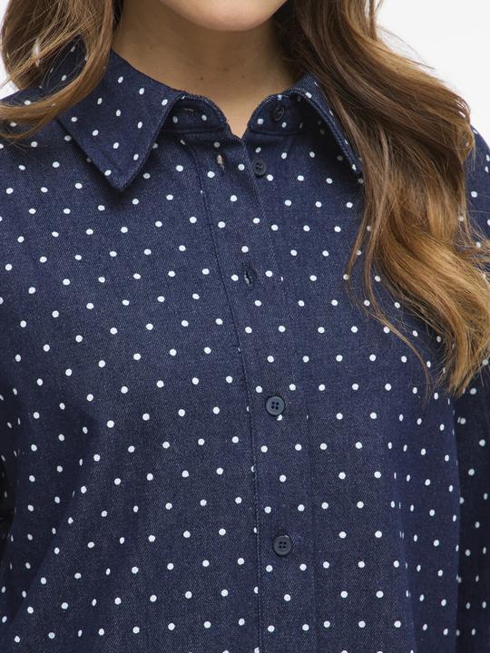 Immagine prodotto Vila VIJANE Gepunktetes Jeanshemd (44)