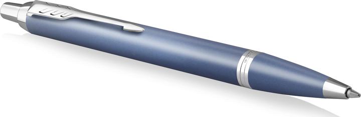 Productafbeelding Parker Pen IM Writing Rituals Blue GT Kugelschreiber (Blauw met chromen rand, 1 x)