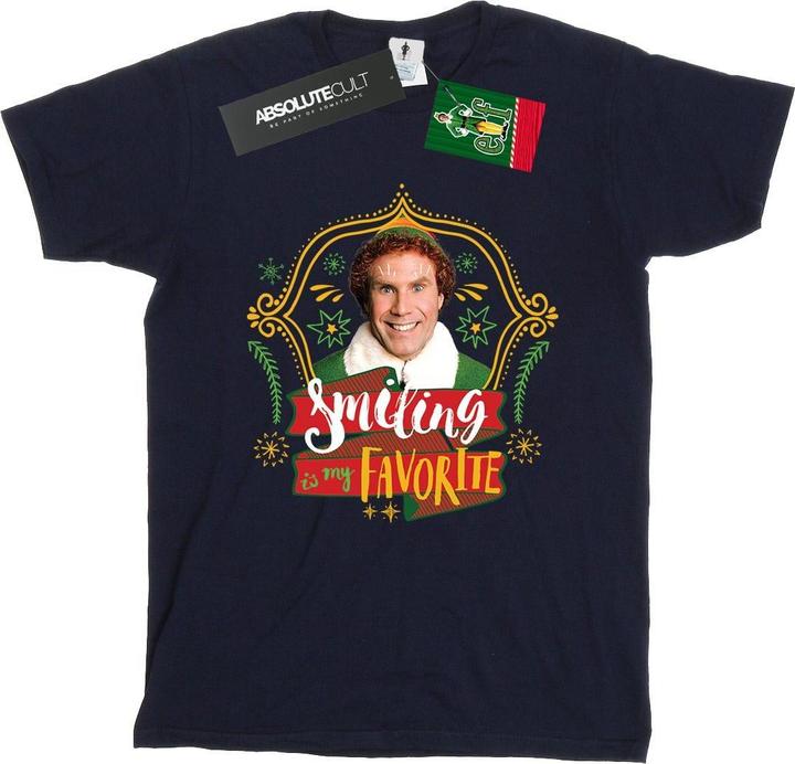 Immagine prodotto Elf Buddy Smiling Maglietta Ampia Donna (XXL)