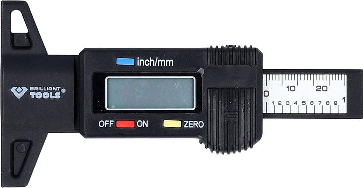 Produktbild Brilliant Tools Digitaler-Tiefenmessschieber, 0 - 25 mm