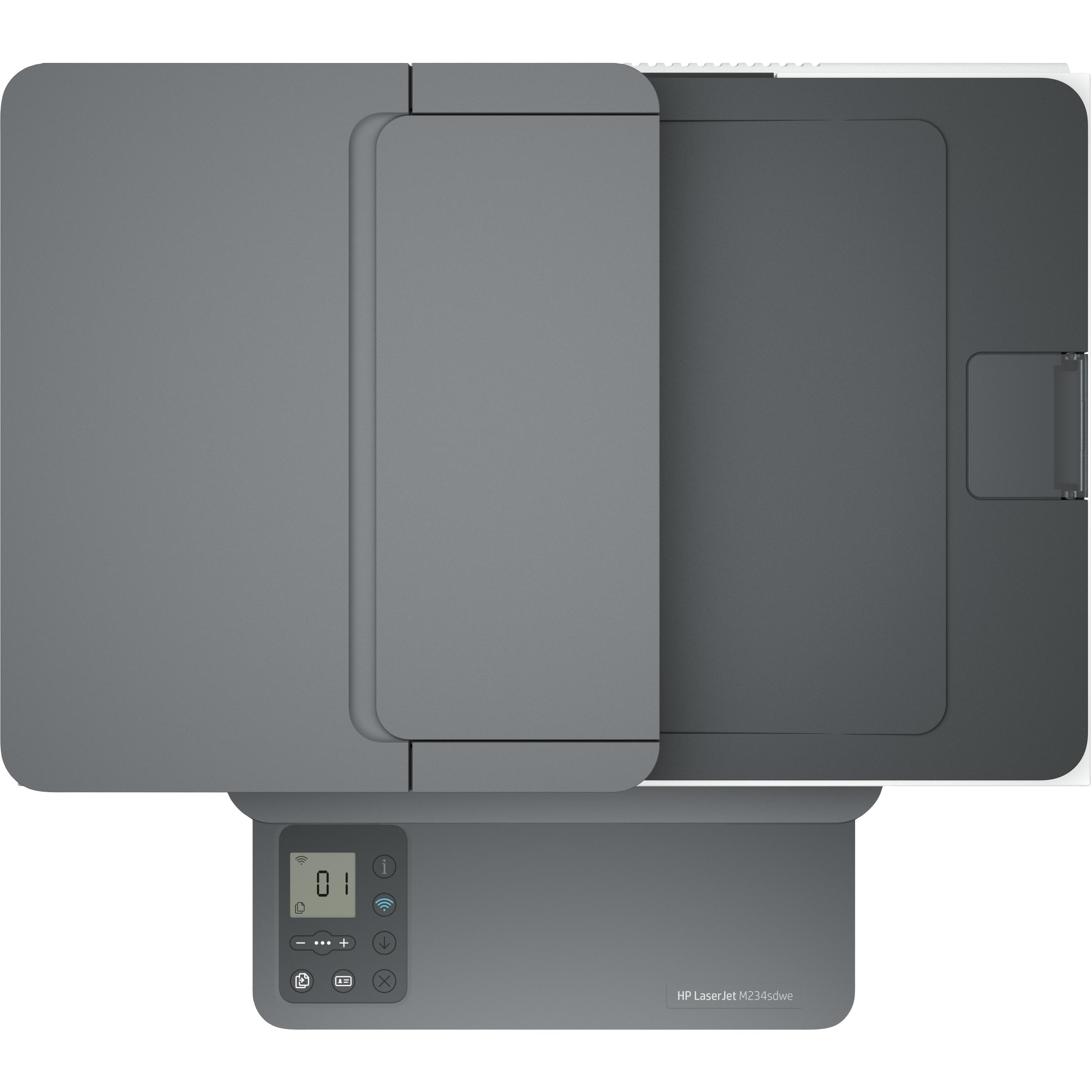 HP LaserJet MFP M234sdwe (Laser, Schwarz-Weiss), Drucker, Schwarz