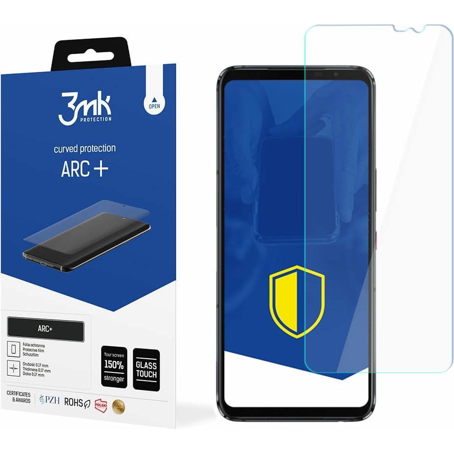 3MK ARC+ (1 Stück, Asus ROG Phone 5s, Asus ROG Phone 5s Pro), Smartphone Schutzfolie