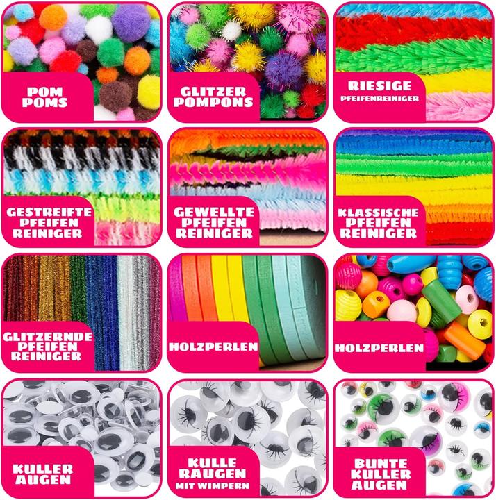 Actual product image Blue Squid Craft box for children