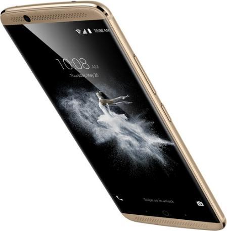 Actual product image ZTE Axon 7 (64 GB, Ion Gold, 5.50", Hybrid Dual SIM, 4G)