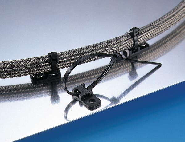 Actual product image HellermannTyton SCREW 20.4 x 10.2 CTAM1 PEEK BGE 100 pcs (Plastic cable ties, 20.50 mm, 100 pcs.)