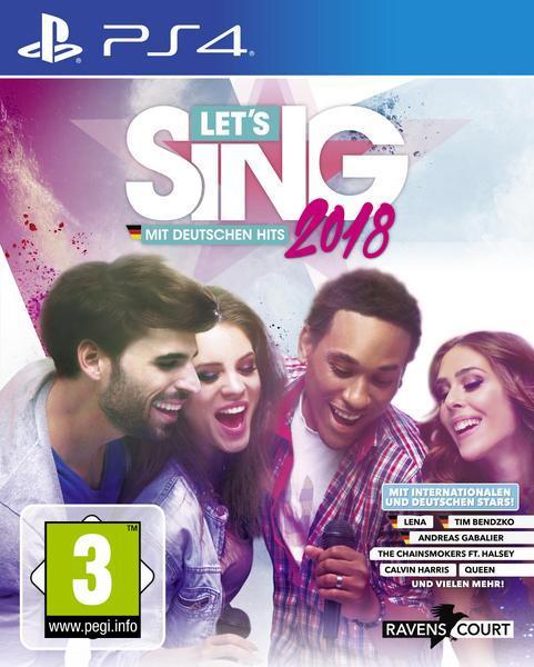Plaion Let's Sing 2018 incl. hit tedesche (PS4, DE)