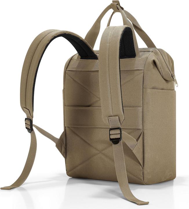 Actual product image reisenthel Backpack Allrounder R Rhombus Olive (12 l)