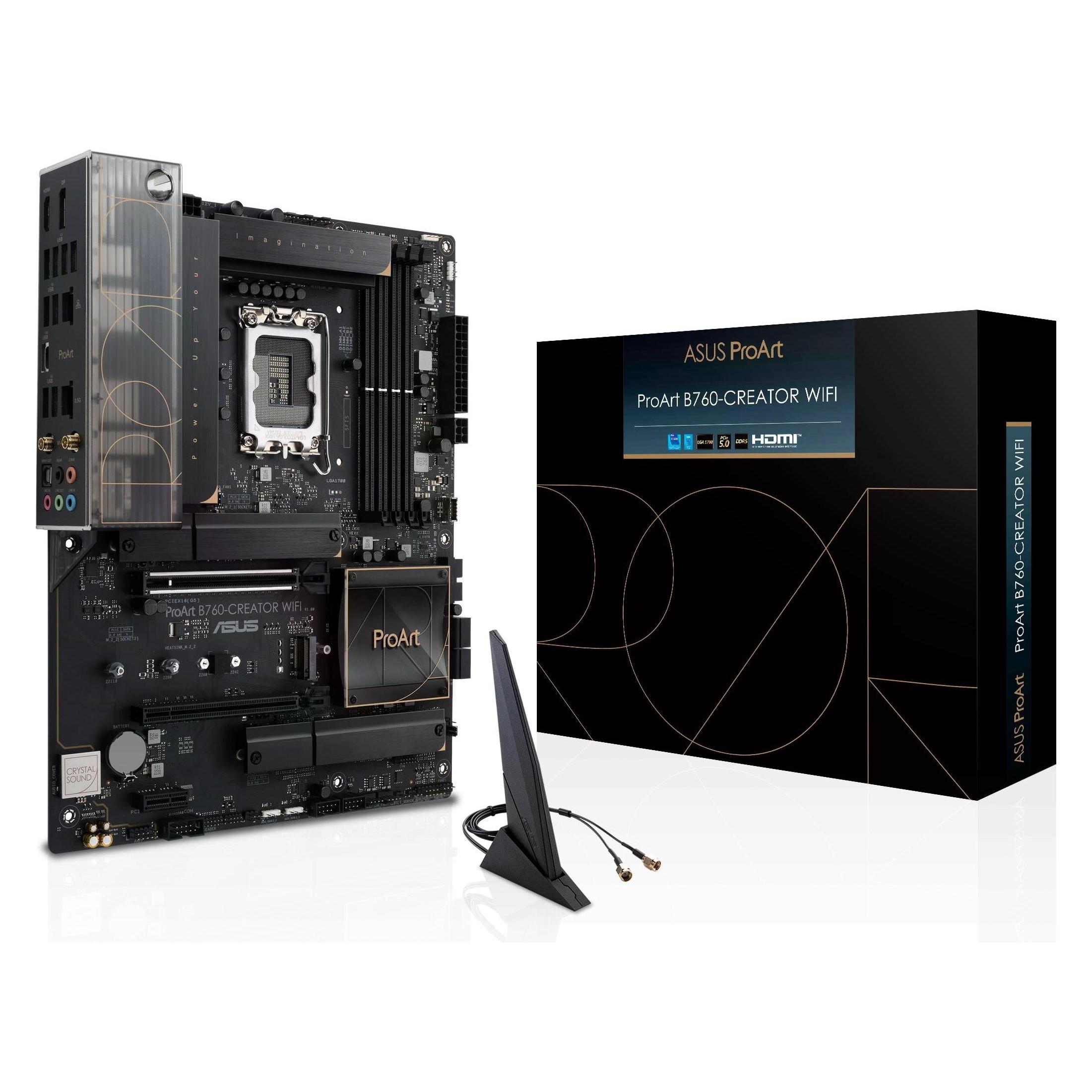 ASUS ProArt B760-CREATOR WIFI (LGA 1700, Intel B760, ATX), Mainboard