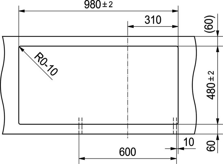 Actual product image Franke Spark SKX 651 (Top-mounted sink, 100 cm, 50 cm)