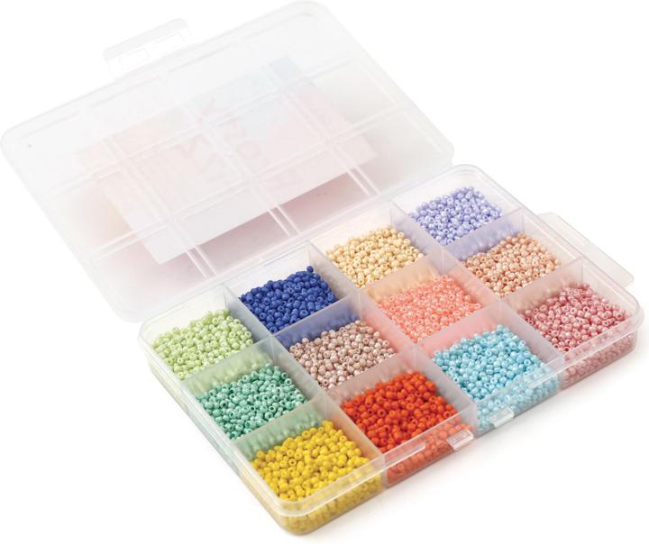 Produktbild Creative Perlen Set 12 Farben - Sweet Meringue