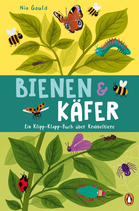Produktbild Bienen & Käfer – Ein Klipp-Klapp-Buch über Krabbeltiere (Deutsch)