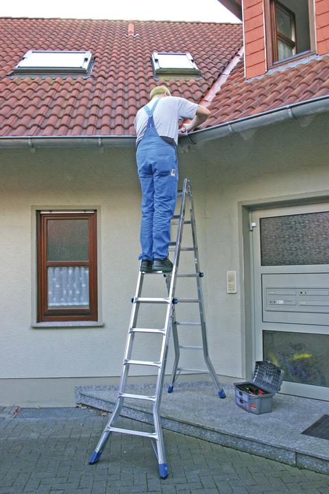 Produktbild Krause Stabilo Sprossen Gelenk Teleskopleiter4X5 133960 (Gerüst, 605 cm)