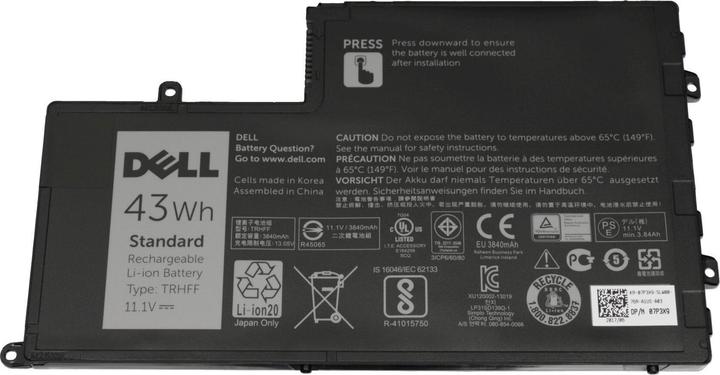 Produktbild Dell 1V2F6 (3 Zellen, 3840 mAh)