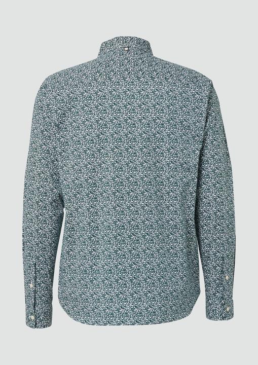 Immagine prodotto s.Oliver Hemd Slim Fit: Baumwollhemd mit All-over-Print (S)