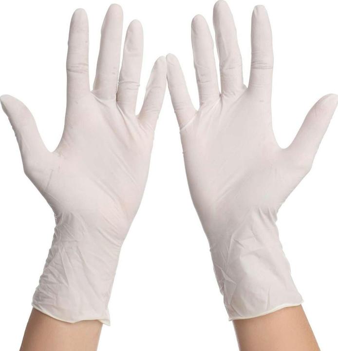 Produktbild Fair Zone Einweg Latex Handschuhe (L)