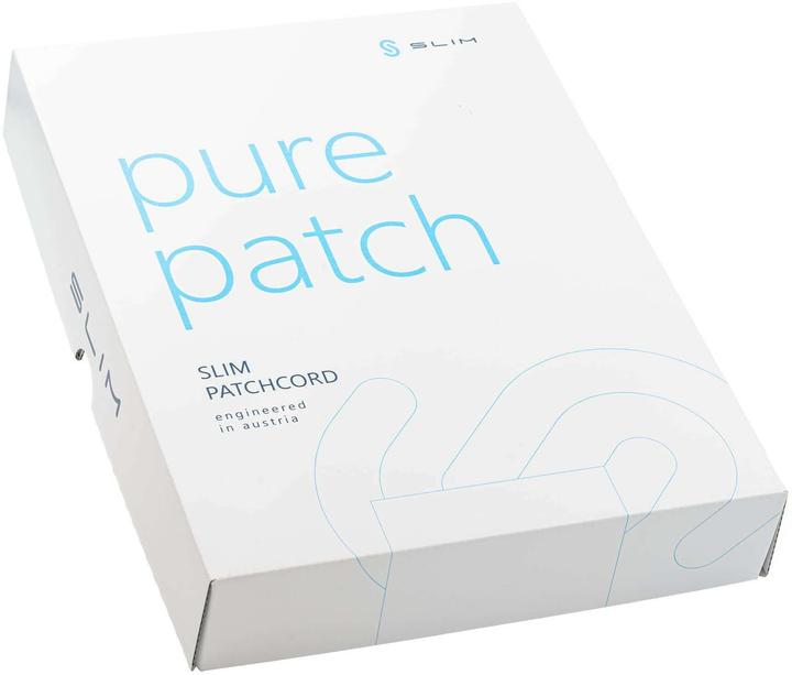 Immagine prodotto SLIM Cavo Slimpatch RJ-45, Cat 6A, U/FTP, 0,25 m, arancione (U/FTP, CAT6a, 0.25 m)