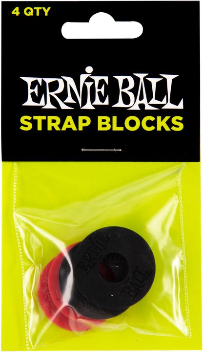 Actual product image Ernie Ball strap blocks