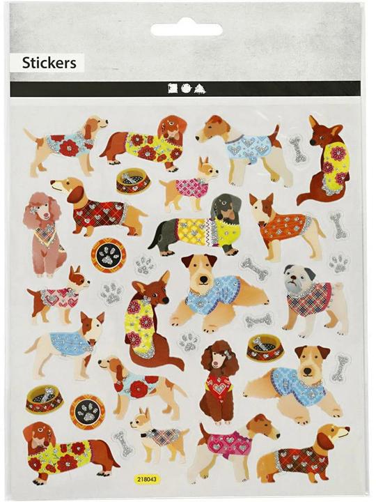 Produktbild Creativ Company Motivsticker Hunde (26 Sticker)