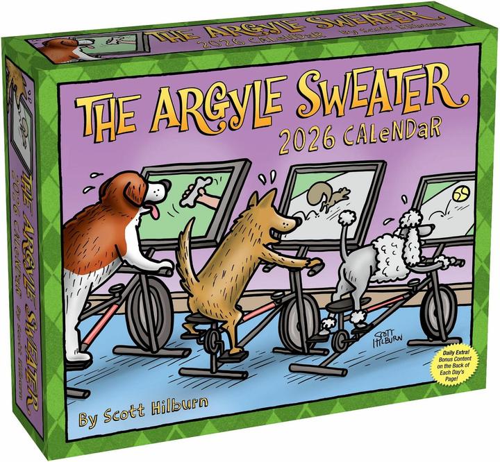 Produktbild The Argyle Sweater 2026 Day-to-Day Calendar (Englisch)