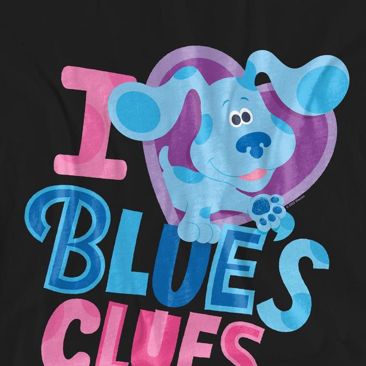 Immagine prodotto Blue's Clues & You! I Heart Blue Maglietta Adulto Unisex (S)