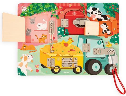 Productafbeelding Sophie la girafe De Boerderij - Bord met sloten