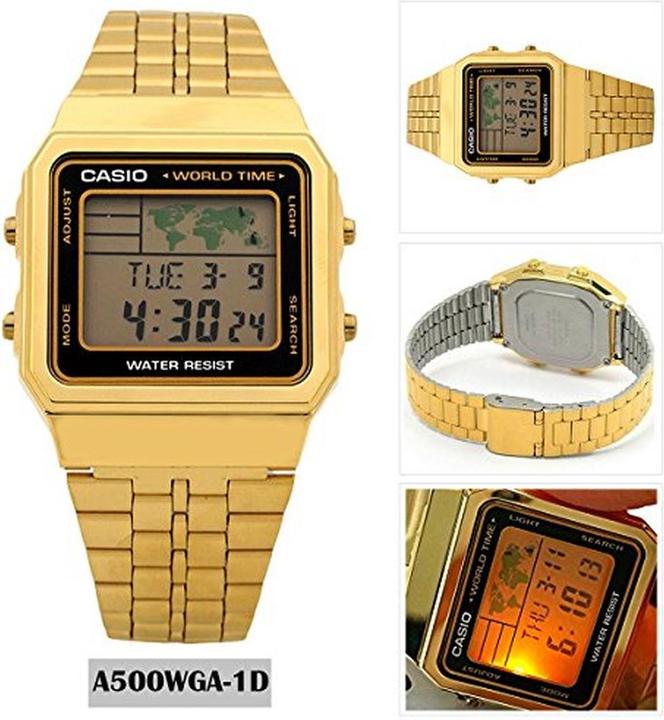 Produktbild Casio A500WGA-1DF Unisex-Uhr (Digitaluhr, 39 mm)